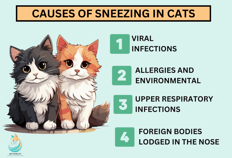 Causes of Sneezing in Cats