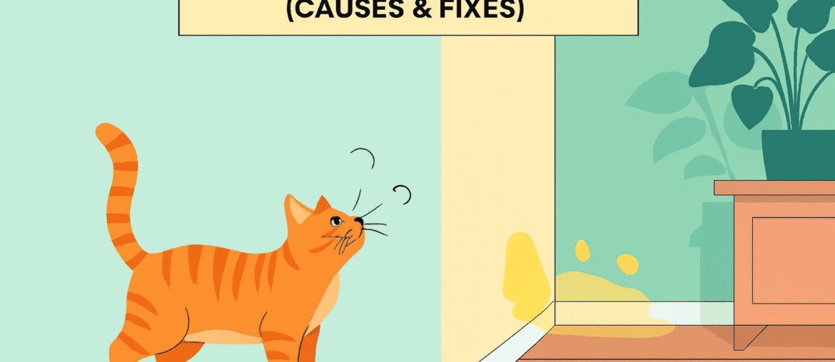 Cat Spraying behavior