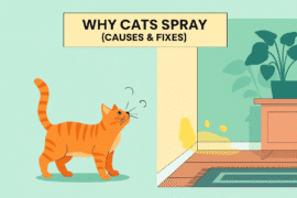 Cat Spraying behavior