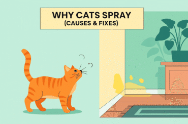 Cat Spraying behavior