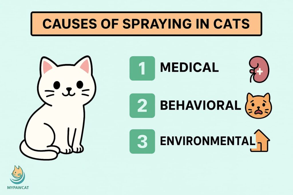causes of spraying